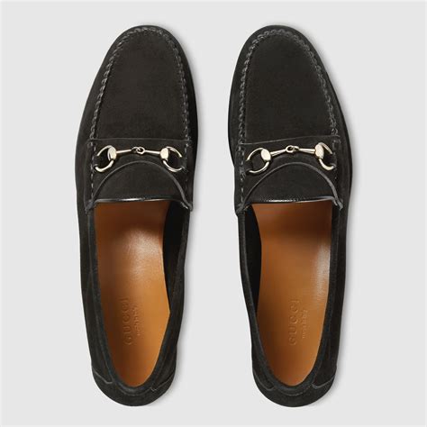 gucci loafers woman|gucci suede loafer.